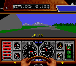 Race Drivin' (Europe) In game screenshot